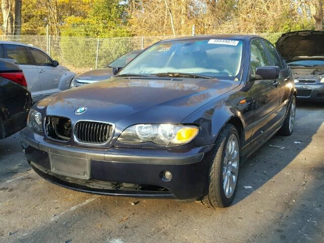 WBAEU33403PH88770 - 2003 BMW 325 XI BLUE photo 2