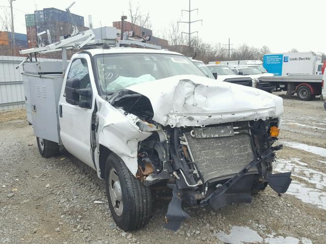 1FDSF30538EC23163 - 2008 FORD F350 SRW S WHITE photo 1