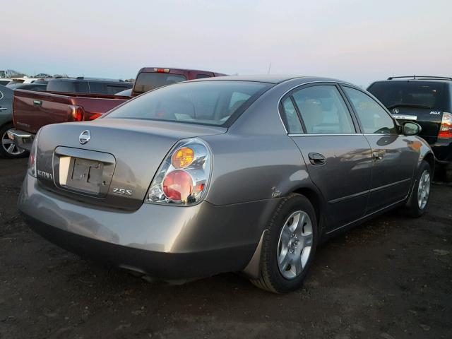 1N4AL11D12C713886 - 2002 NISSAN ALTIMA BAS GRAY photo 4