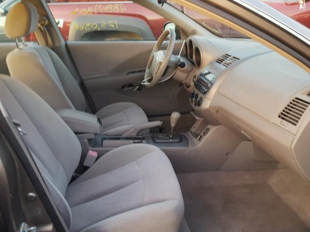 1N4AL11D12C713886 - 2002 NISSAN ALTIMA BAS GRAY photo 5