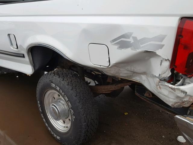 1FTHF26H5TLB46312 - 1996 FORD F250 WHITE photo 9