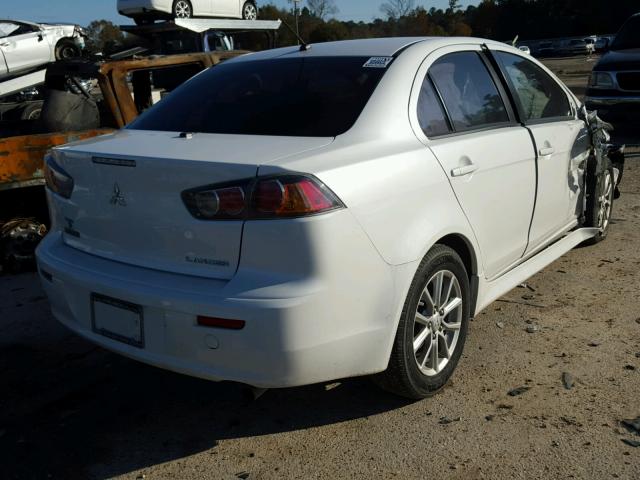 JA32U2FU2GU003034 - 2016 MITSUBISHI LANCER ES WHITE photo 4