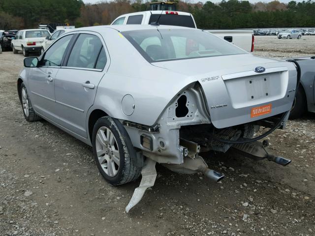 3FAHP08119R144252 - 2009 FORD FUSION SEL SILVER photo 3