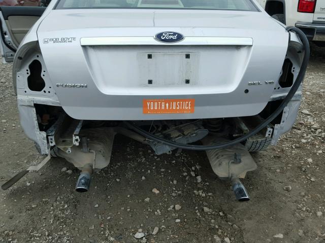 3FAHP08119R144252 - 2009 FORD FUSION SEL SILVER photo 9