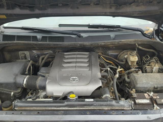 5TFEV54158X061063 - 2008 TOYOTA TUNDRA CRE BLUE photo 7