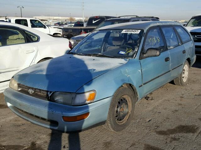 JT2AE09V2R0051221 - 1994 TOYOTA COROLLA BA BLUE photo 2