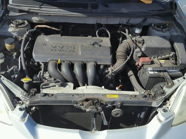 2T1KR32E13C123485 - 2003 TOYOTA COROLLA MA SILVER photo 7