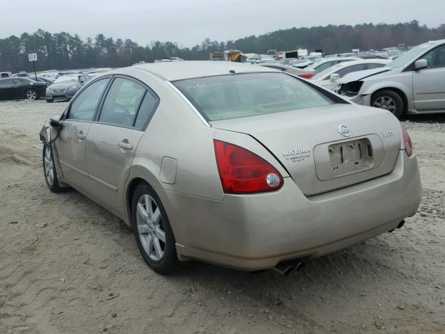 1N4BA41E16C814498 - 2006 NISSAN MAXIMA SE GOLD photo 3