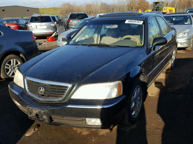 JH4KA9657YC001510 - 2000 ACURA 3.5RL GREEN photo 2