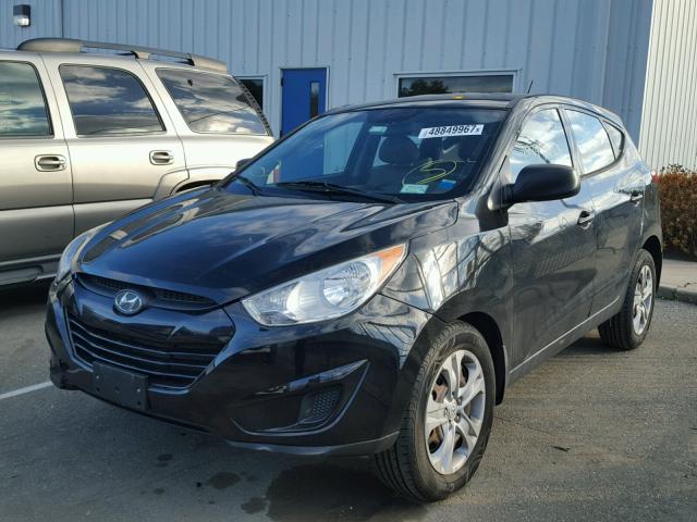 KM8JT3AB0BU121115 - 2011 HYUNDAI TUCSON GL BLACK photo 2