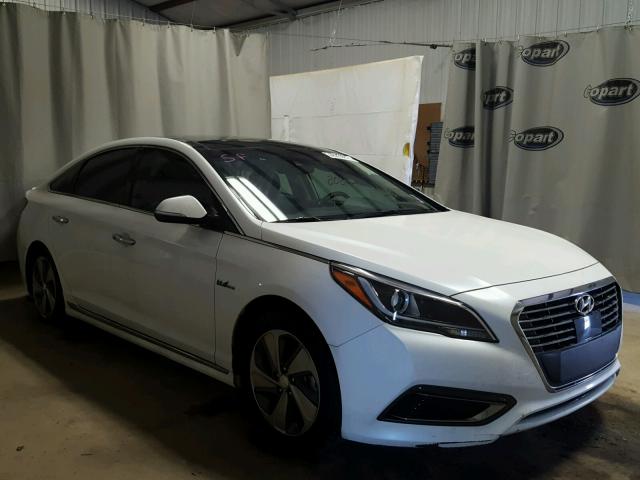 KMHE34L17GA012770 - 2016 HYUNDAI SONATA HYB WHITE photo 1