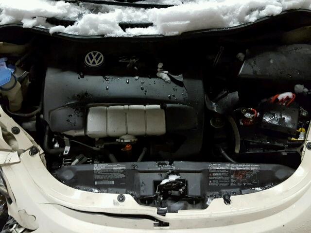 3VWCK21Y73M330675 - 2003 VOLKSWAGEN NEW BEETLE WHITE photo 7