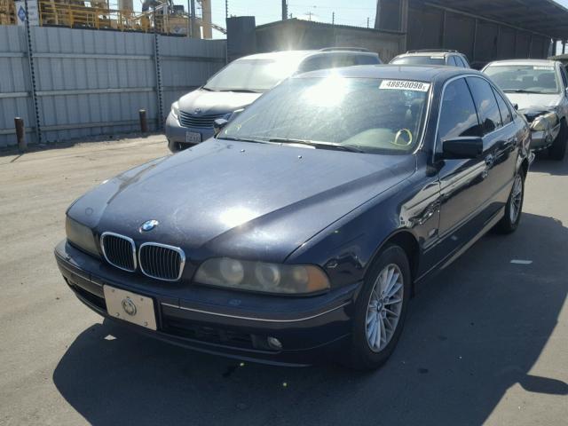 WBADN63483GS57016 - 2003 BMW 540 I AUTO BLUE photo 2