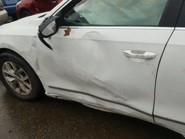 1VWAT7A37GC035430 - 2016 VOLKSWAGEN PASSAT S თეთრი ფოტო 10