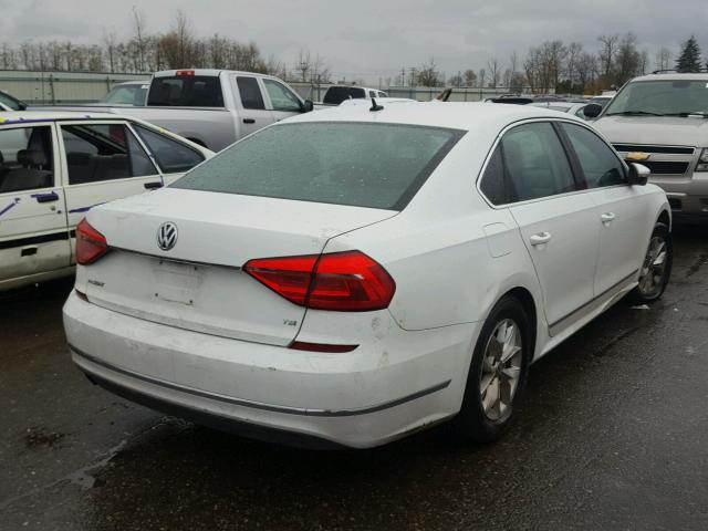 1VWAT7A37GC035430 - 2016 VOLKSWAGEN PASSAT S თეთრი ფოტო 4