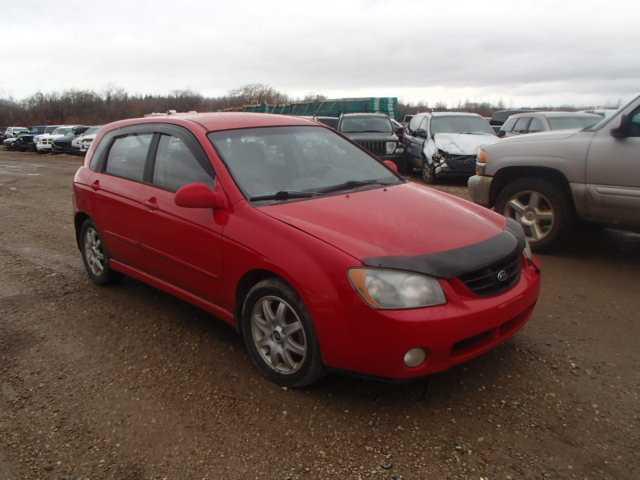 KNAFE161055069313 - 2005 KIA SPECTRA5 RED photo 1