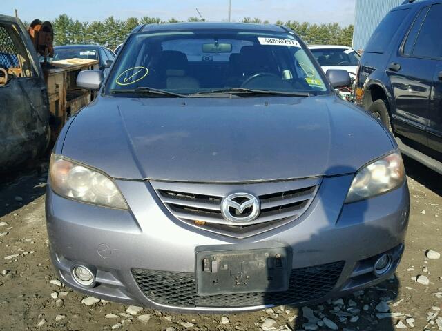 JM1BK323741211868 - 2004 MAZDA 3 S GRAY photo 9