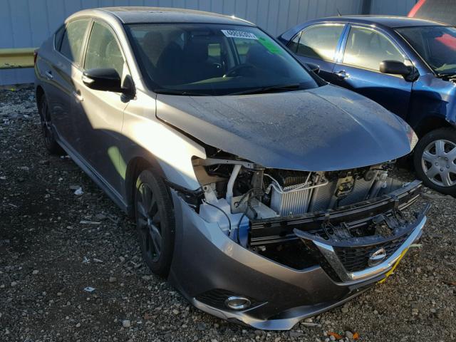 3N1CB7AP8HY284848 - 2017 NISSAN SENTRA SR GRAY photo 1