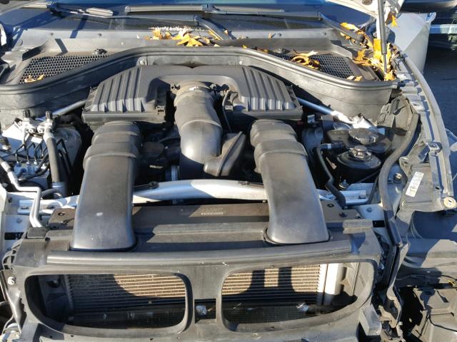 5UXFE83559L171936 - 2009 BMW X5 XDRIVE4 Silber Foto 7