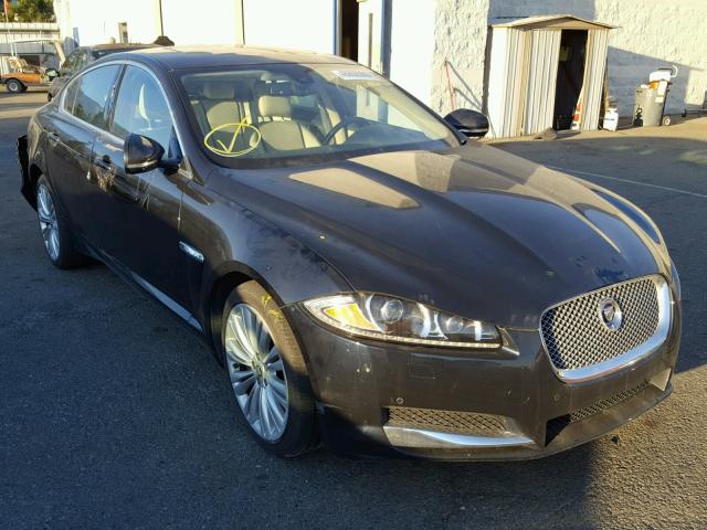 SAJWA0HB0CLS37198 - 2012 JAGUAR XF PORTFOL BLUE photo 1