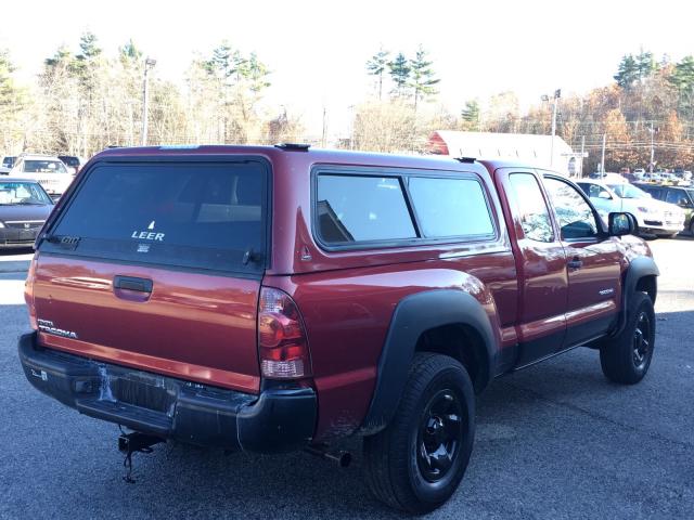 5TEUX42N57Z399771 - 2007 TOYOTA TACOMA ACC RED photo 4
