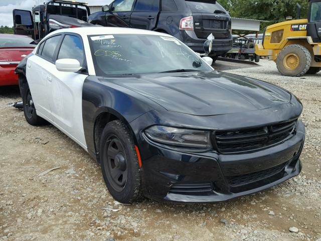 2C3CDXAG5GH203790 - 2016 DODGE CHARGER PO WHITE photo 1