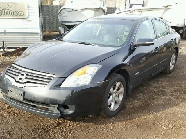 1N4CL21E19C183128 - 2009 NISSAN ALTIMA HYB BLACK photo 2