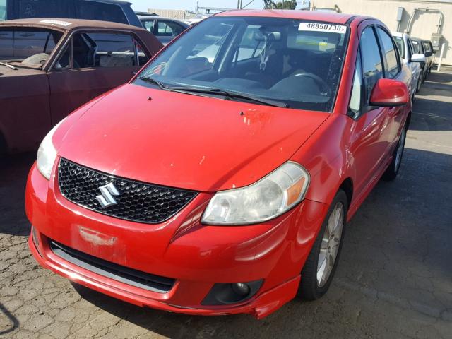 JS2YC415285102643 - 2008 SUZUKI SX4 CONVEN RED photo 2