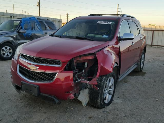 2GNALFEK5C1337627 - 2012 CHEVROLET EQUINOX LT RED photo 2