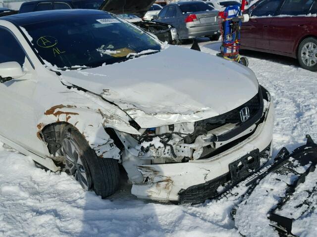 1HGCT1B87DA801314 - 2013 HONDA ACCORD EXL WHITE photo 9