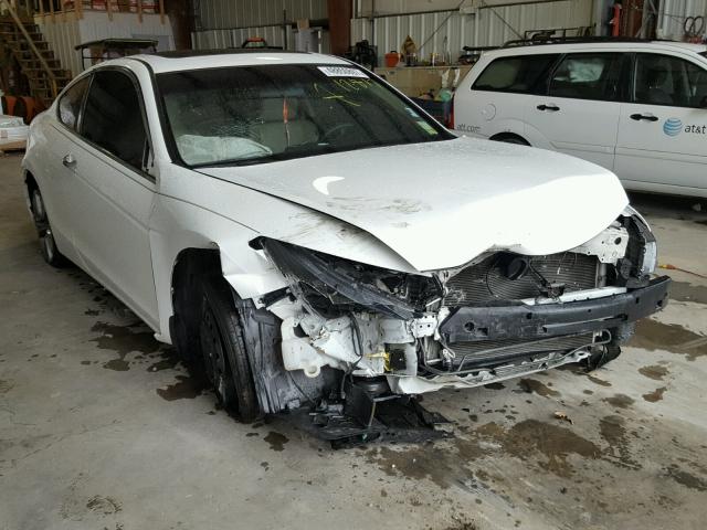 1HGCS2B85CA003935 - 2012 HONDA ACCORD EXL WHITE photo 1