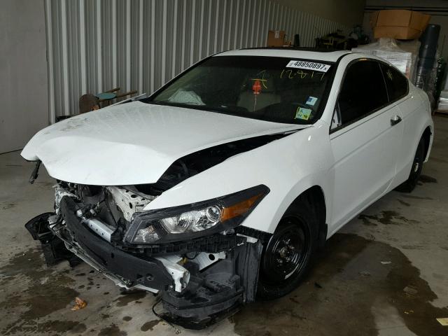 1HGCS2B85CA003935 - 2012 HONDA ACCORD EXL WHITE photo 2