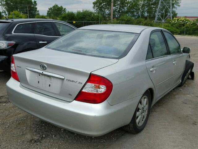 4T1BF30K92U034889 - 2002 TOYOTA CAMRY LE BEIGE photo 4
