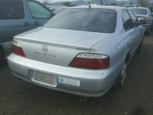 19UUA567X3A057077 - 2003 ACURA 3.2TL SILVER photo 4