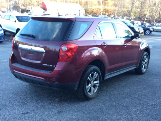 2CNALBEWXA6399587 - 2010 CHEVROLET EQUINOX LS BURGUNDY photo 4