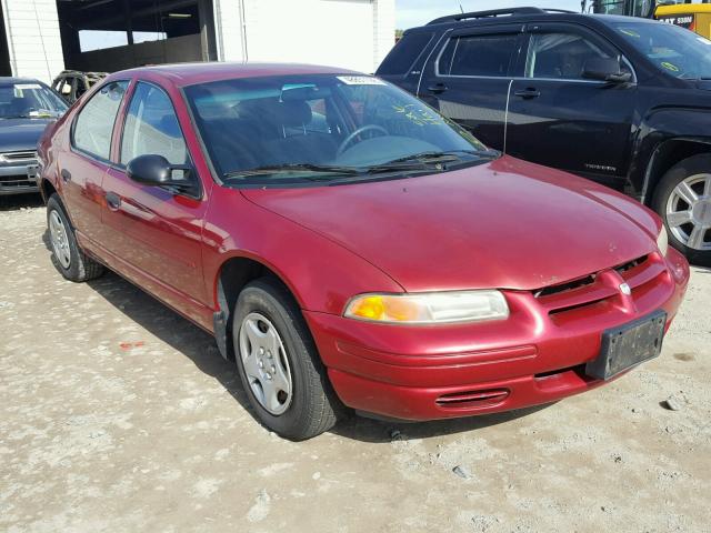 1B3EJ46X3VN664612 - 1997 DODGE STRATUS MAROON photo 1