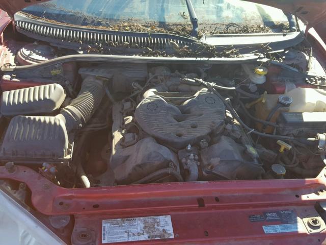 2B3HD46RX1H629557 - 2001 DODGE INTREPID S RED photo 7