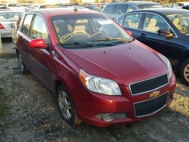 KL1TD6DE7BB206716 - 2011 CHEVROLET AVEO LS RED photo 1