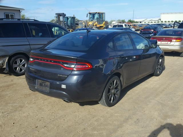 1C3CDFBA0DD104470 - 2013 DODGE DART SXT CHARCOAL photo 4