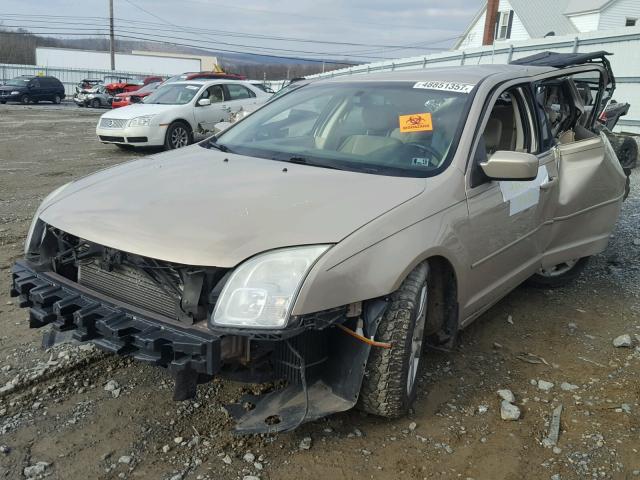 3FAHP08157R257845 - 2007 FORD FUSION SEL TAN photo 2