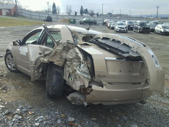 3FAHP08157R257845 - 2007 FORD FUSION SEL TAN photo 3