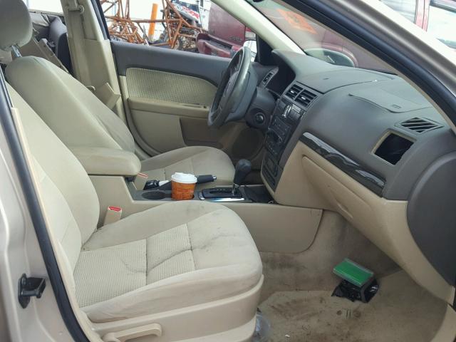 3FAHP08157R257845 - 2007 FORD FUSION SEL TAN photo 5