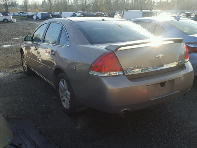 2G1WC581X69115157 - 2006 CHEVROLET IMPALA LT BROWN photo 3