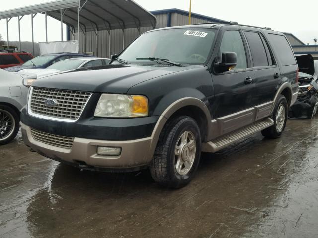 1FMPU18L93LB83906 - 2003 FORD EXPEDITION GREEN photo 2