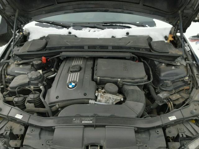 WBADX1C58BE570454 - 2011 BMW 335 IS BLACK photo 7