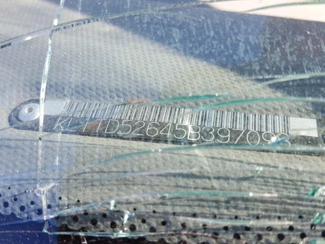 KL1TD52645B397098 - 2005 CHEVROLET AVEO BASE Biały zdjęcie 10