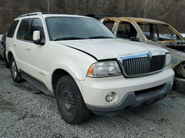 5LMEU88H54ZJ41188 - 2004 LINCOLN AVIATOR WHITE photo 1