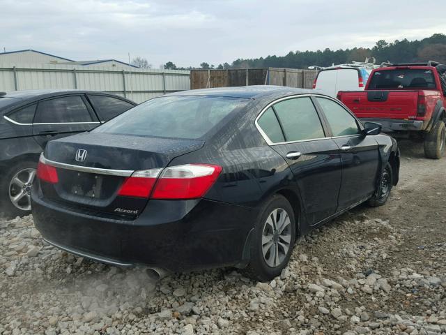 1HGCR2F36FA206234 - 2015 HONDA ACCORD LX BLACK photo 4