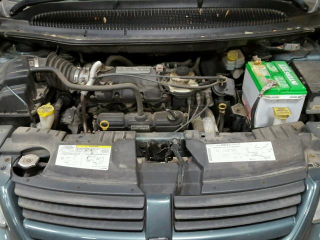 2D4GP44L26R804193 - 2006 DODGE GRAND CARA BLUE photo 7