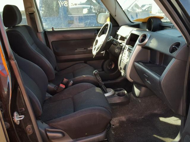 JTLKT334650203776 - 2005 TOYOTA SCION XB Қара фото 5